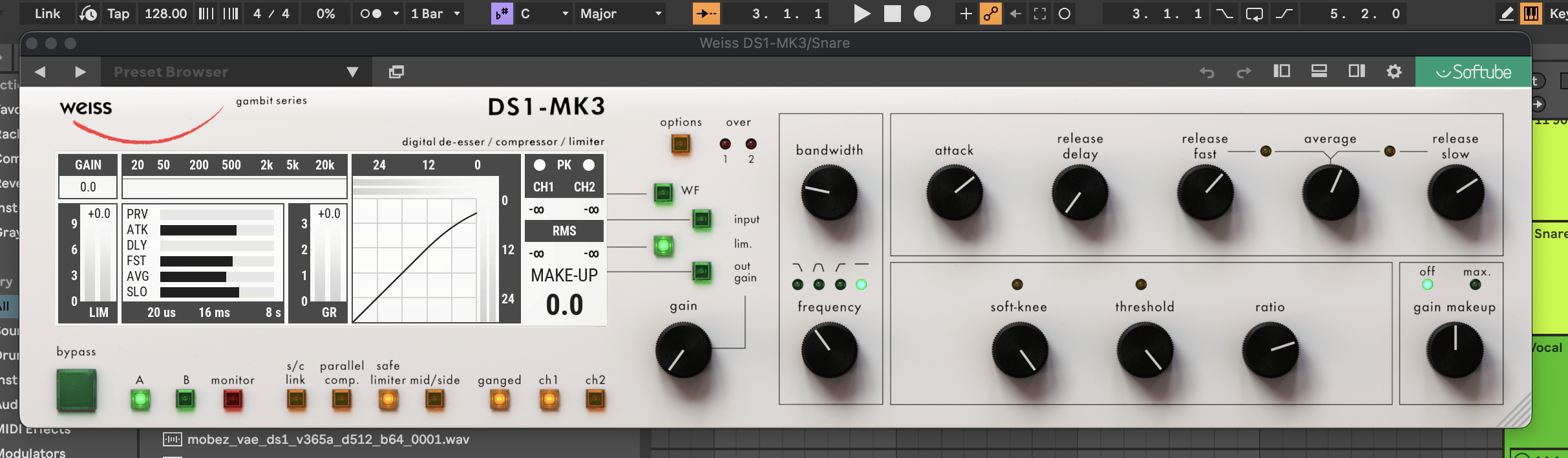 Softube Weiss DS1-MK3 Bundle collection